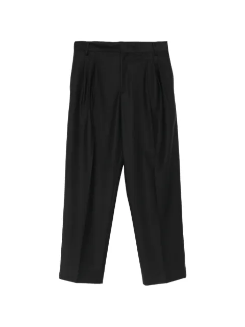Low Brand pressed-crease tailoring trousers