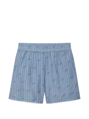 Magniberg ストライプ ショートパンツ | ブルー | FARFETCH JP