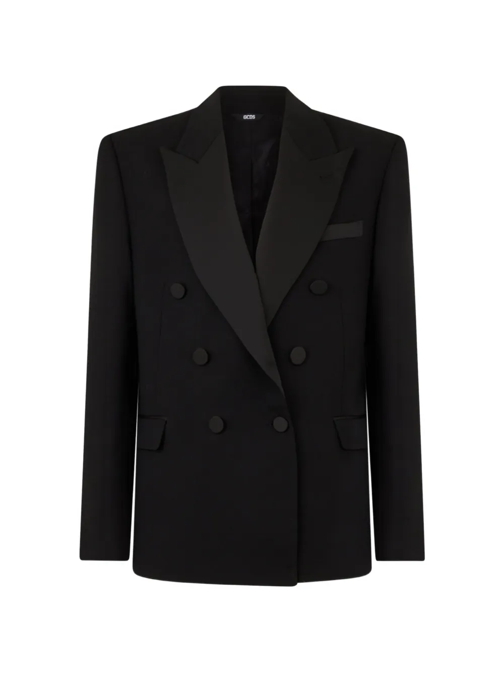 GCDS Enver double-breasted blazer - Noir GCDS Enver double-breasted blazer - Noir