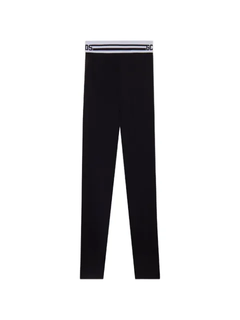 GCDS logo-waistband leggings