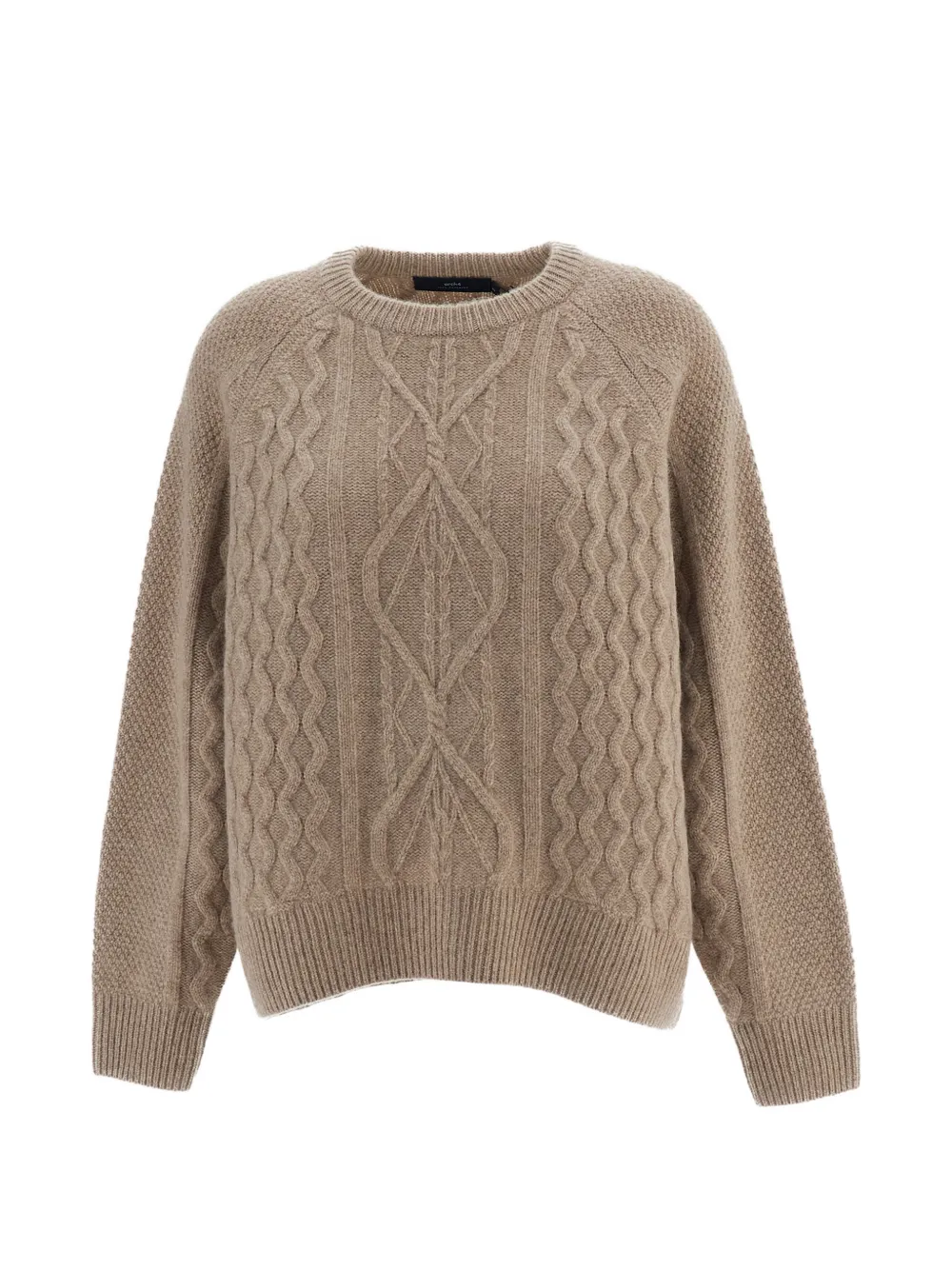 arch4 Delilah cable-knit cashmere sweater - Tons neutres arch4 Delilah cable-knit cashmere sweater - Tons neutres