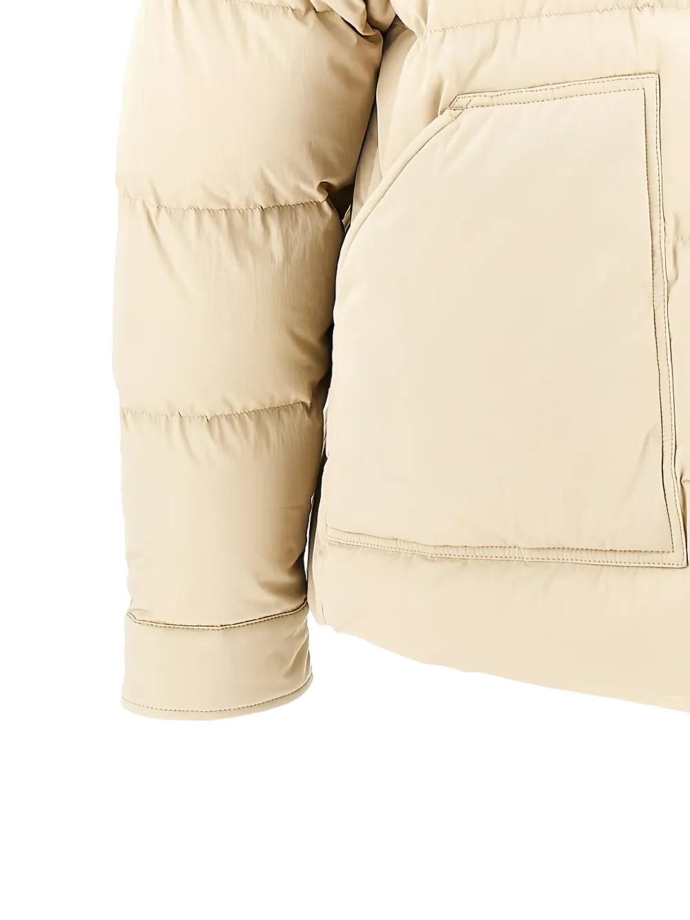 Herno Gewatteerd donsjack Beige