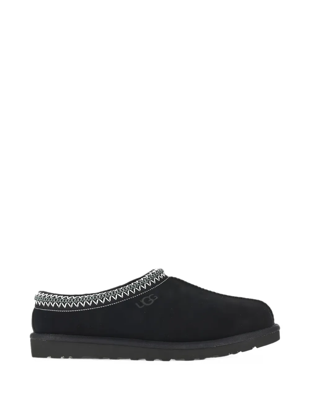 UGG Tasman III braided suede mules - Nero