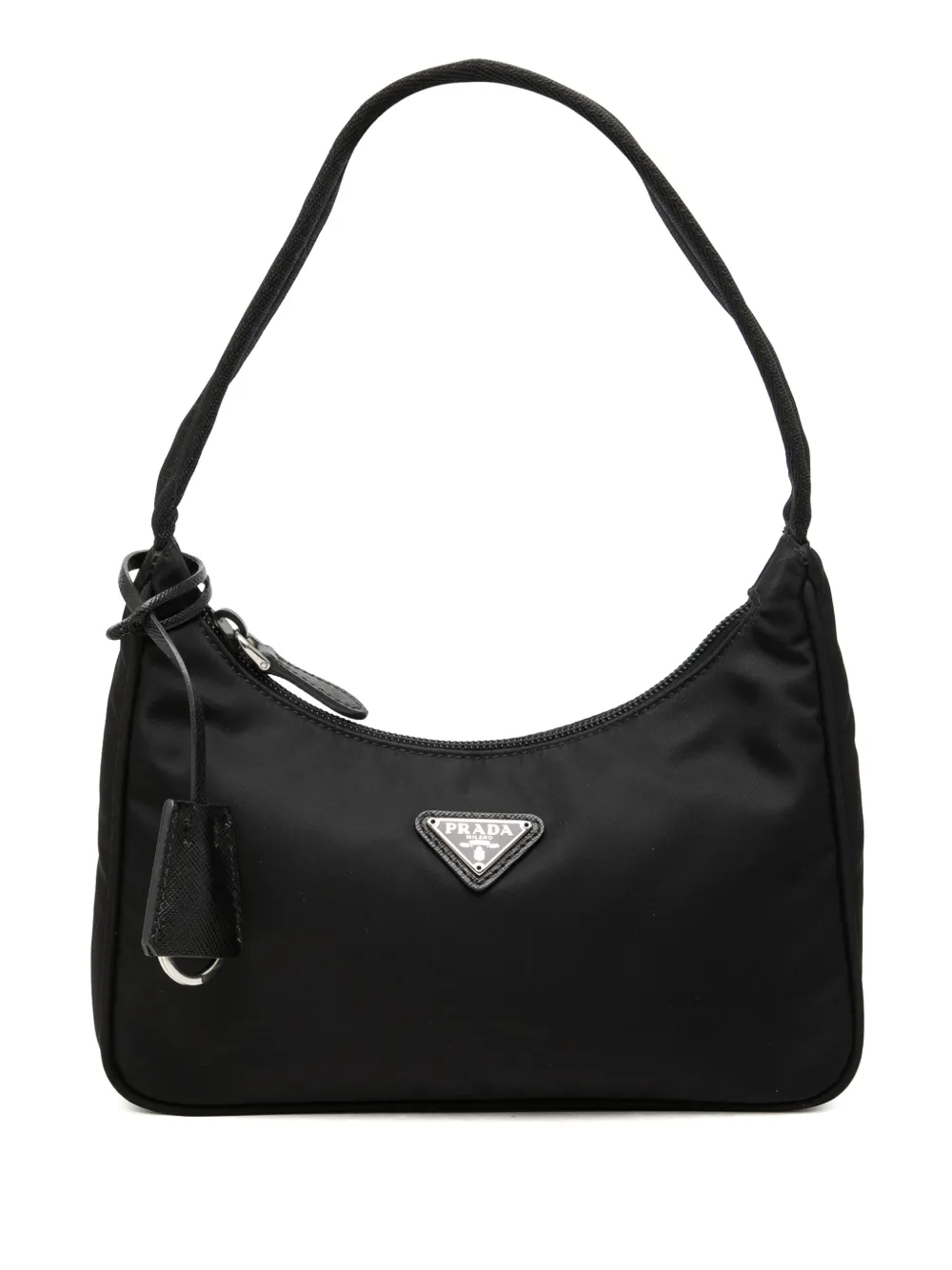 Prada Pre-Owned 2019-2026 Mini Tessuto Re Edition 2000 shoulder bag - Nero