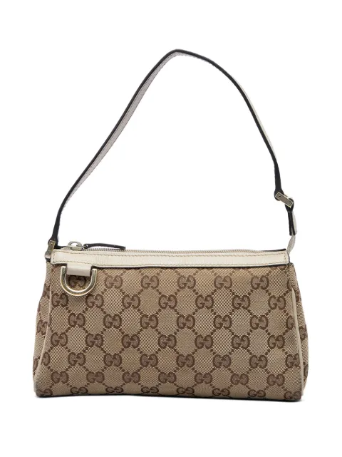 Gucci Pre-Owned 2000-2015 GG Canvas Abbey D Ring Pochette handbag