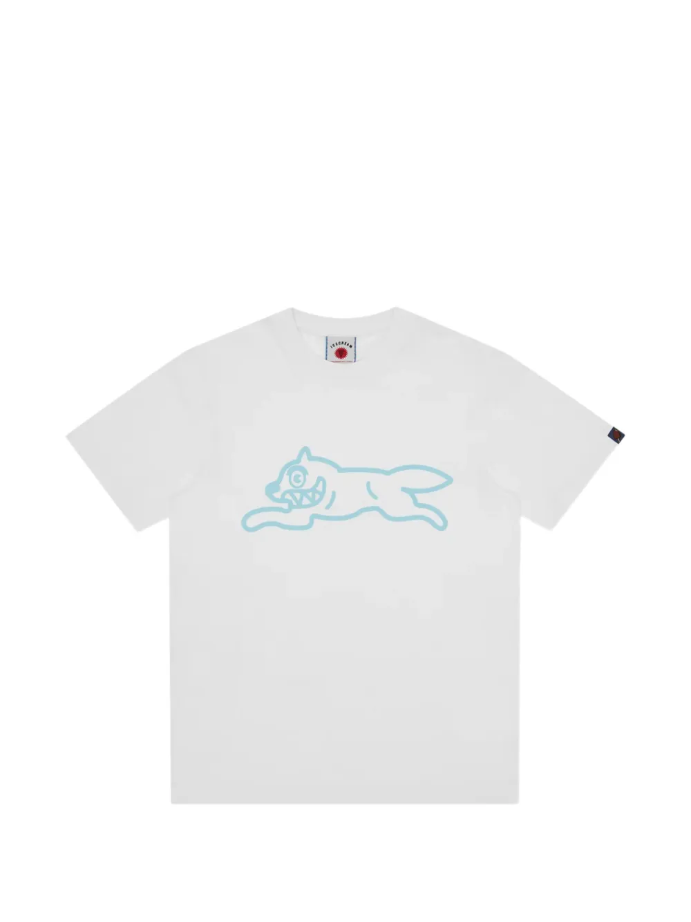 ICECREAM Running Dog T-shirt - Blanc