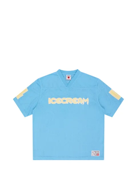 ICECREAM logo-print mesh T-shirt