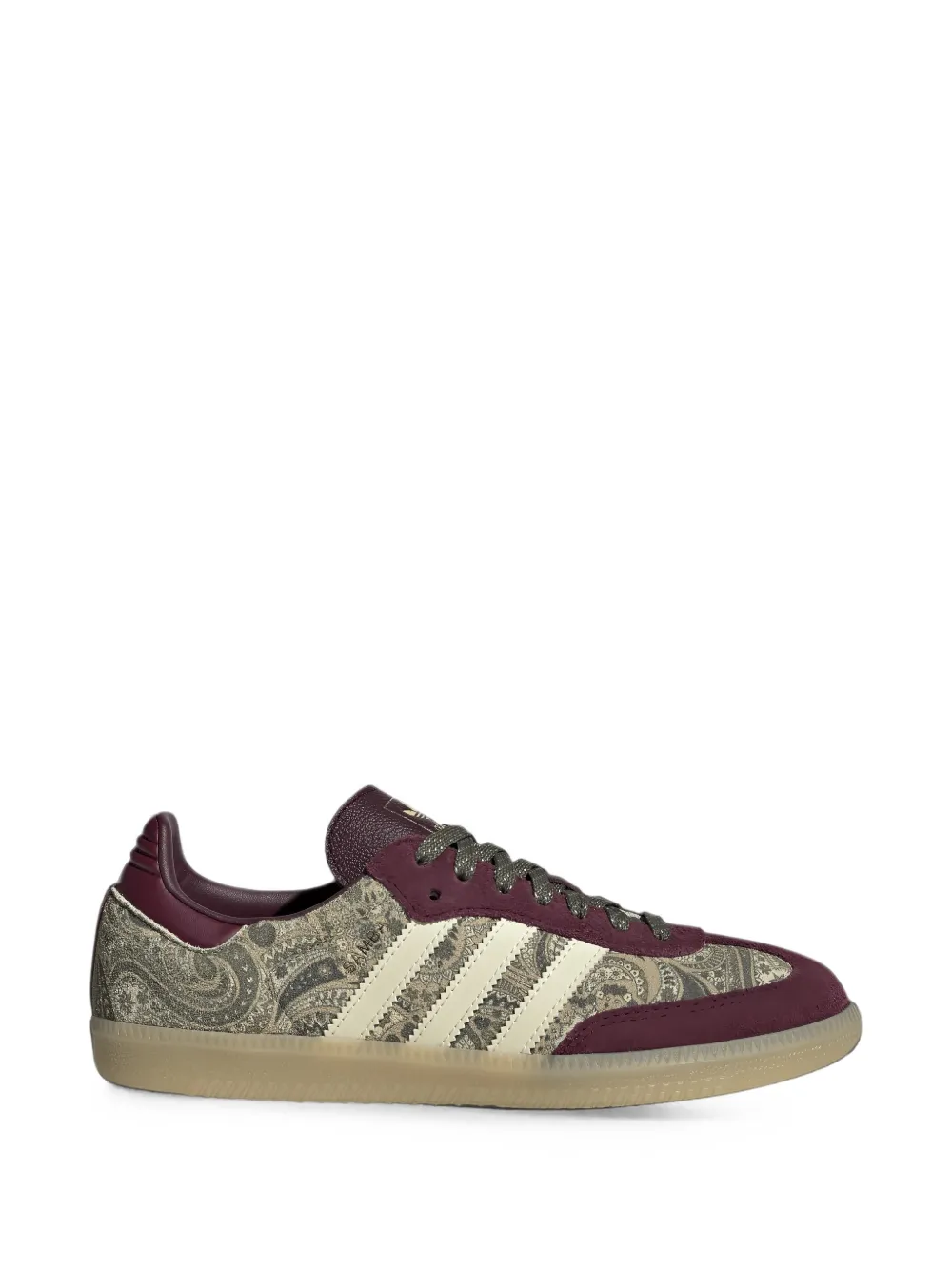 adidas X Liberty London Samba OG paisley-print sneakers - Braun