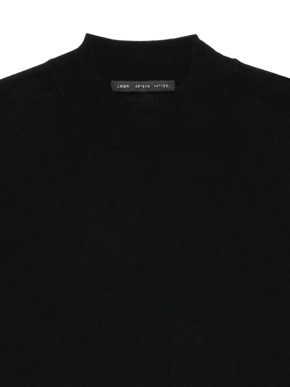 Low Brand crew-neck sweater Zwart