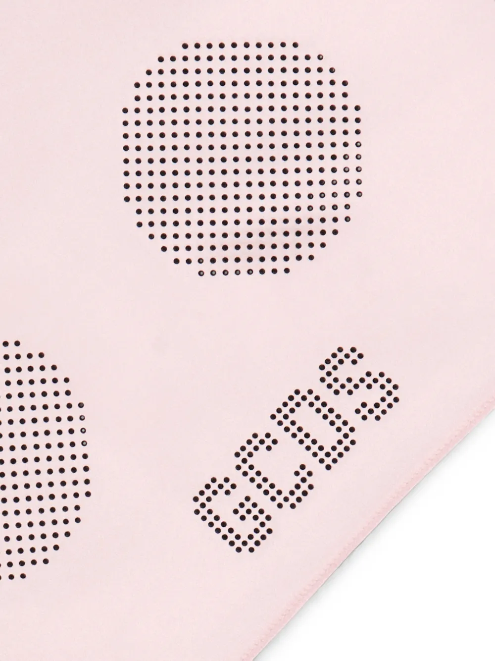 GCDS Bandana met kristallen logo Roze