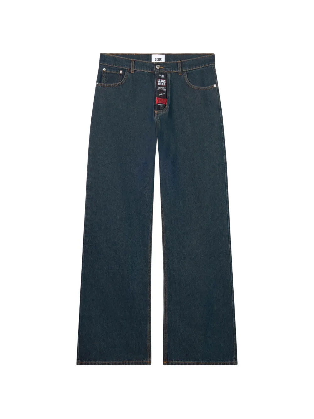 GCDS Workwear five-pocket jeans - Blu