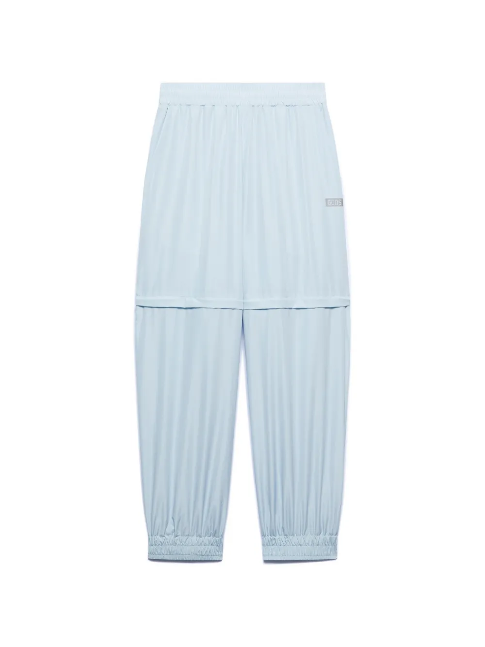GCDS Essentials zip-off track pants - Blau