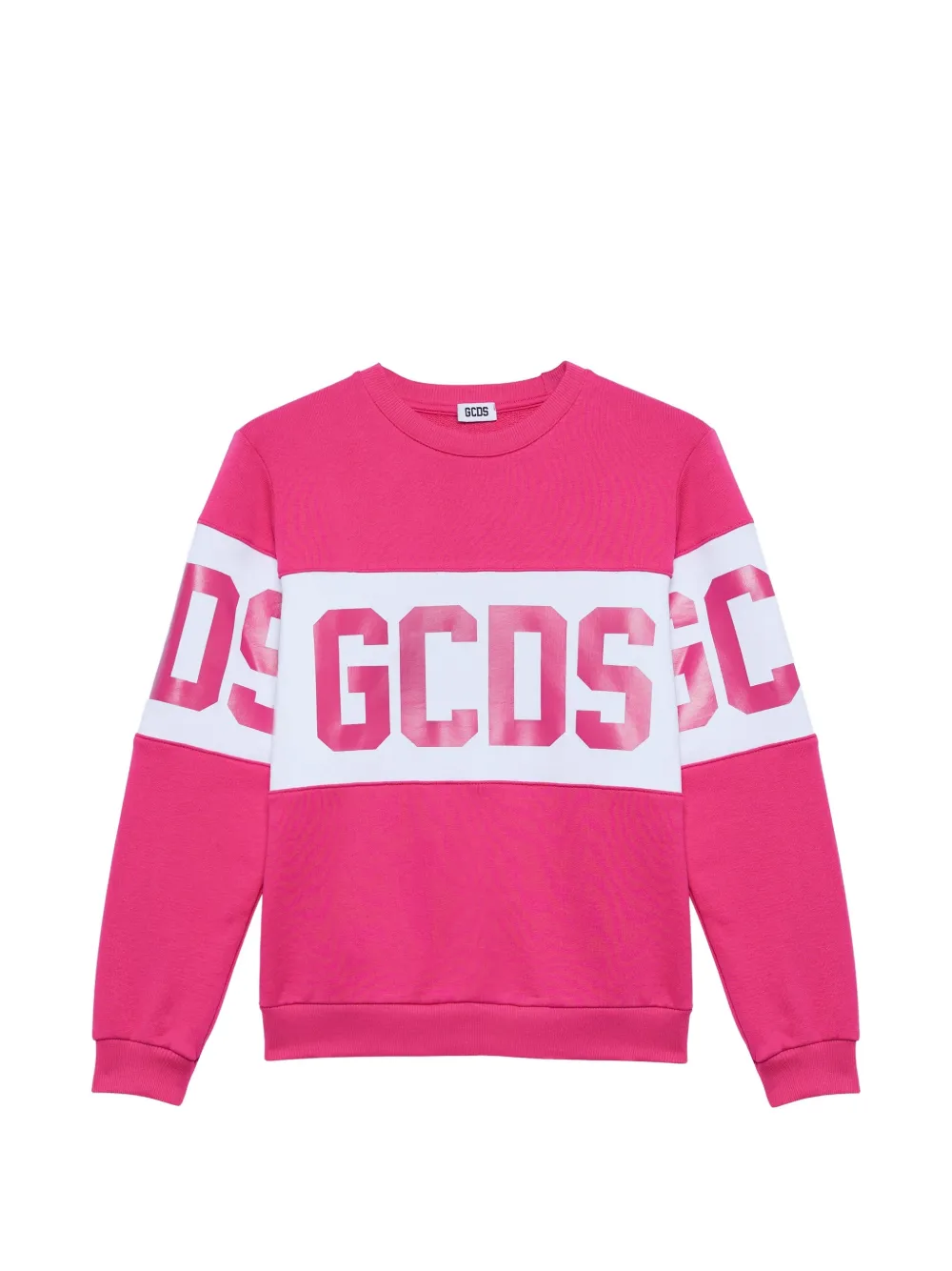 GCDS logo-print sweatshirt - Rosa