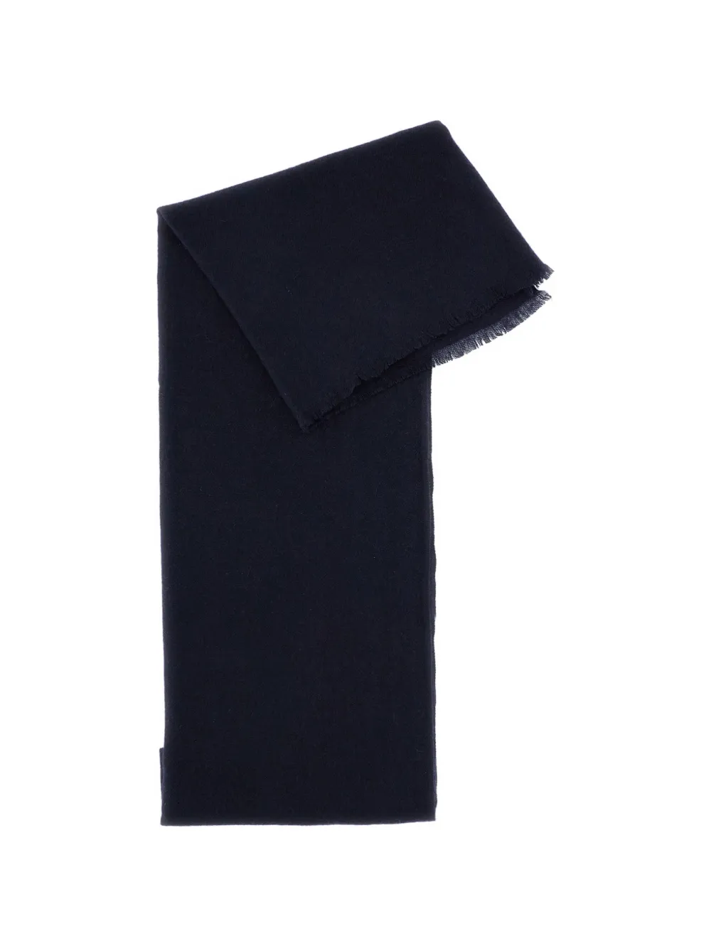 19 Andrea’S 47 raw-cut fringed scarf - Blu