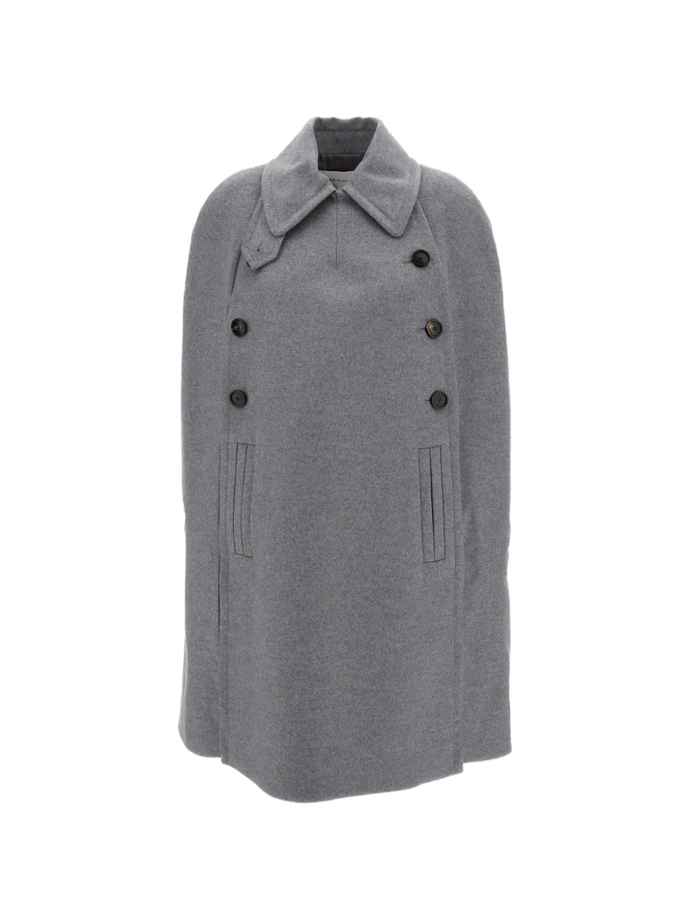 7 For All Mankind cape à boutonnière croisée - Gris 7 For All Mankind cape à boutonnière croisée - Gris
