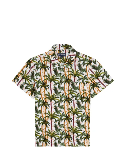 Vilebrequin Terry palm-print shirt