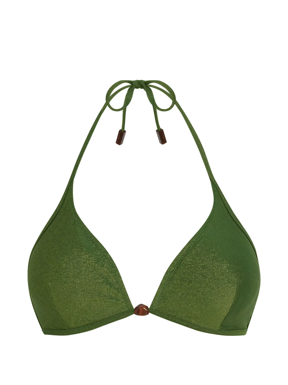 Vilebrequin iridescent triangle bikini top - Vert Vilebrequin iridescent triangle bikini top - Vert