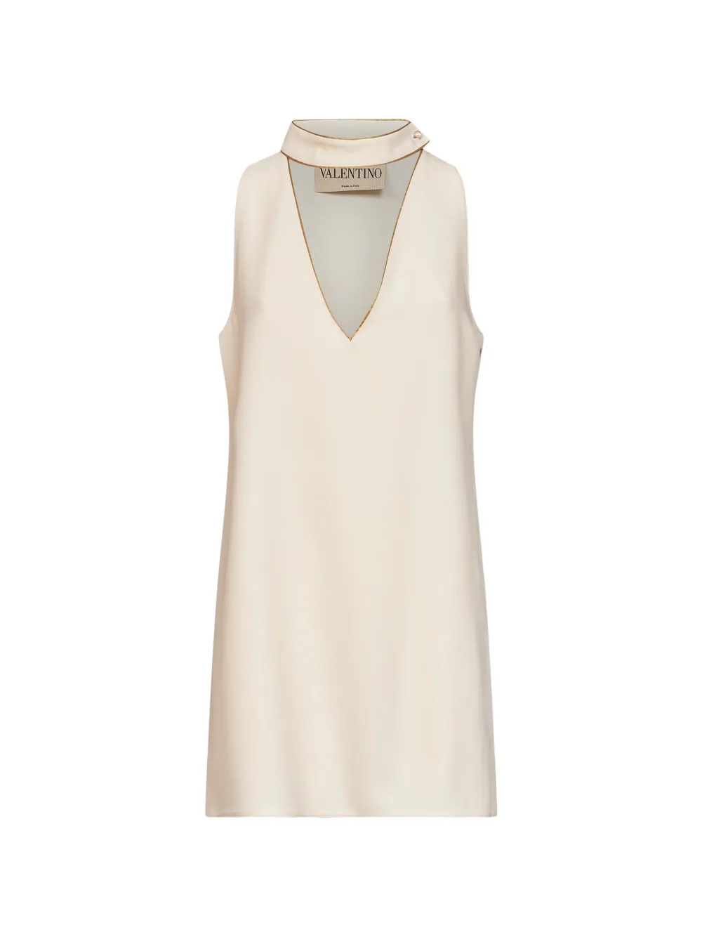 Valentino Garavani piping-detailing mini dress