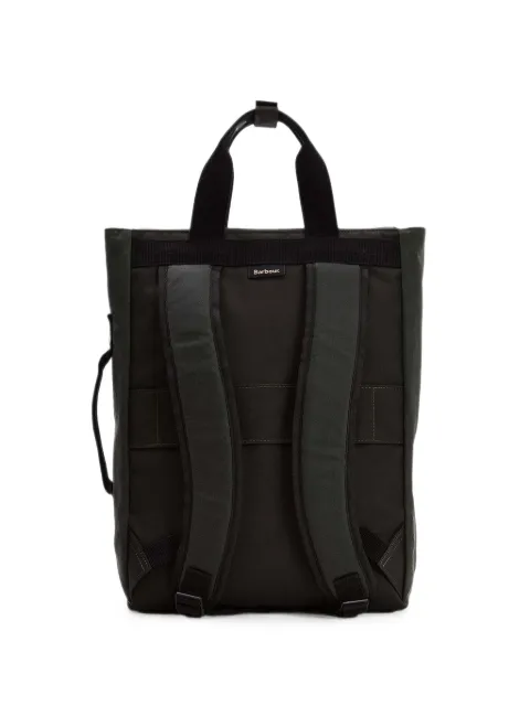 Barbour Field waxed backpack