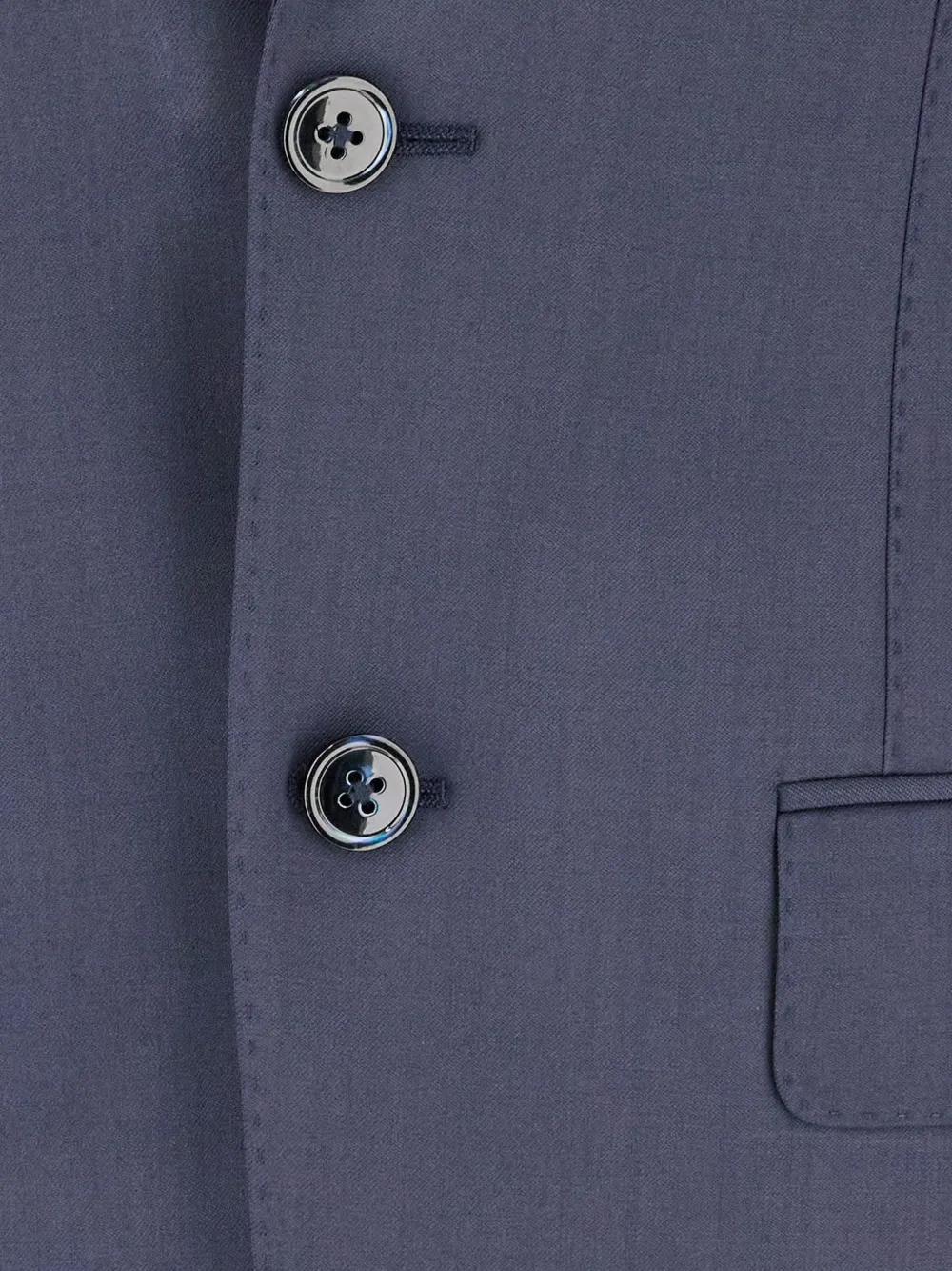 Corneliani Pak met enkele rij knopen Blauw