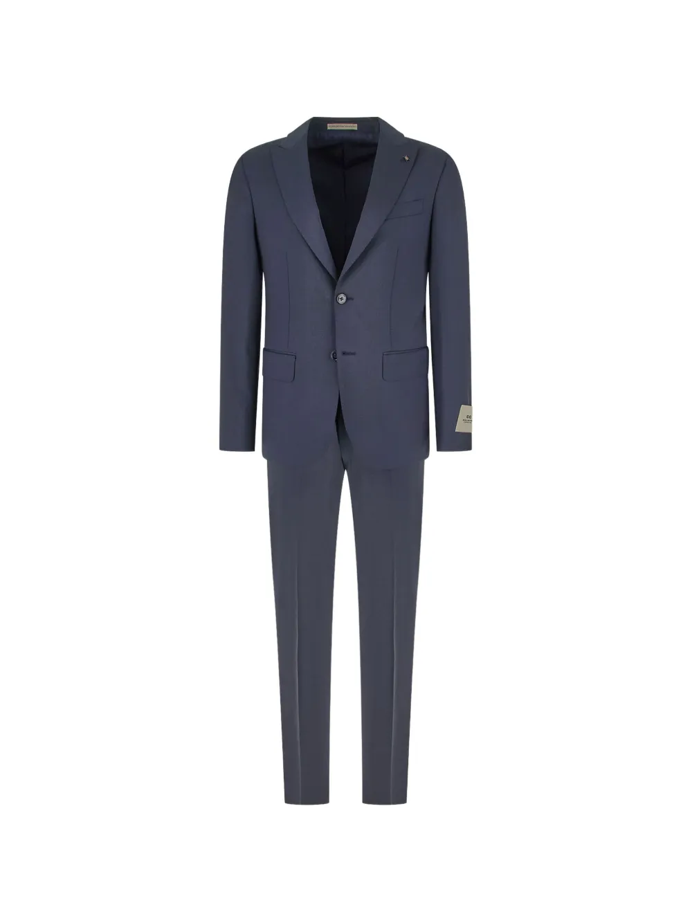 Corneliani peak-lapel single-breasted suit
