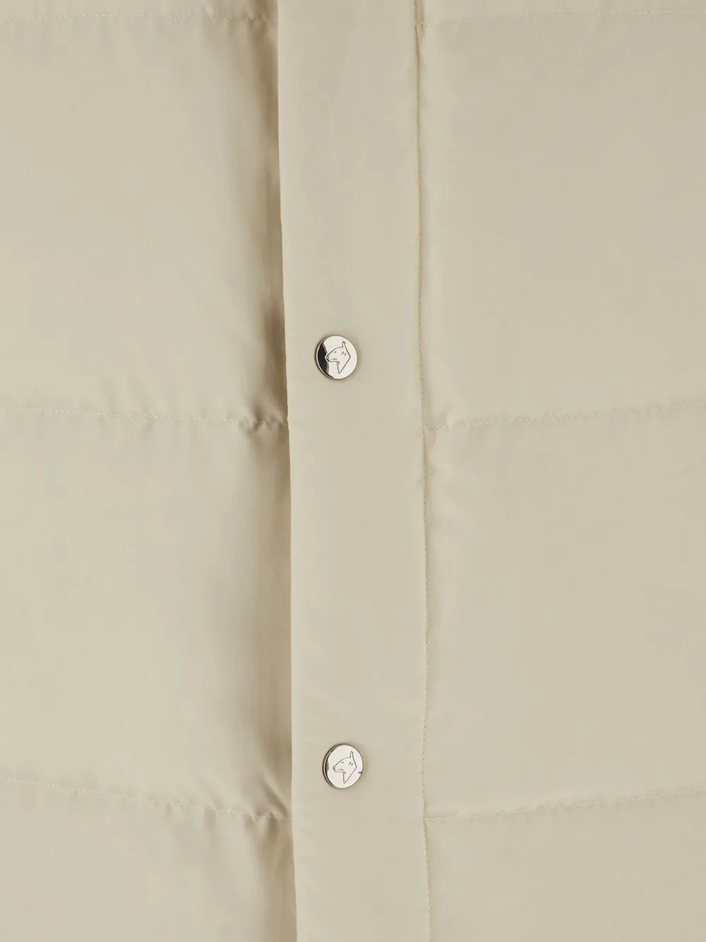 Montecore Gevoerd jack met capuchon Beige