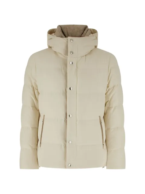 Montecore hooded quilted jacket