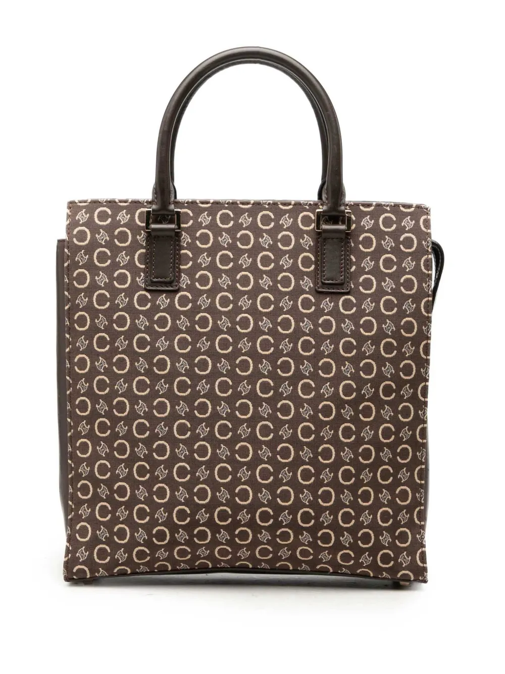 Celine Pre-Owned sac cabas C Macadam (2001) - Marron