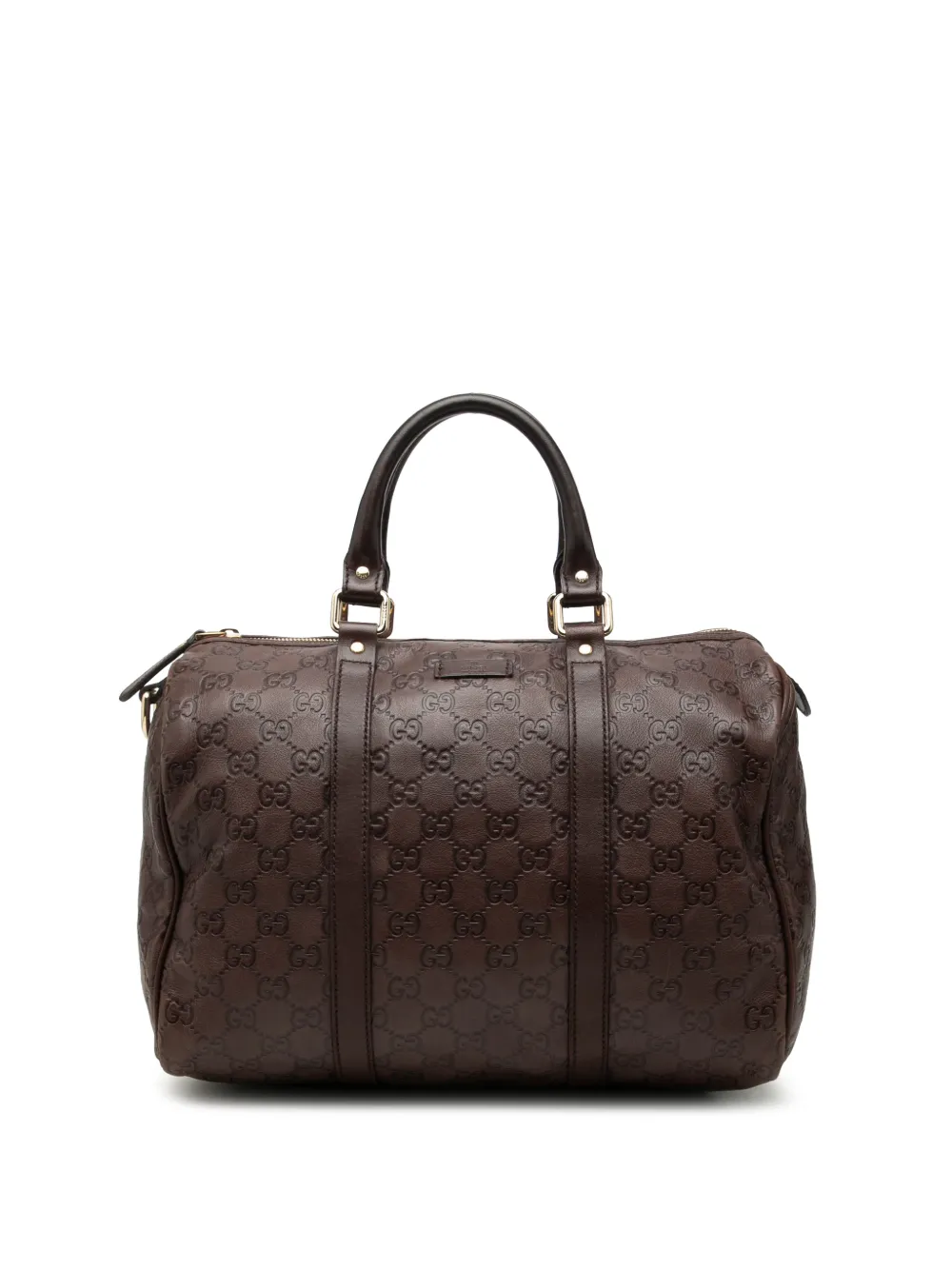 Gucci Pre-Owned sac boston Guccissima Joy médium (2000-2015) - Marron