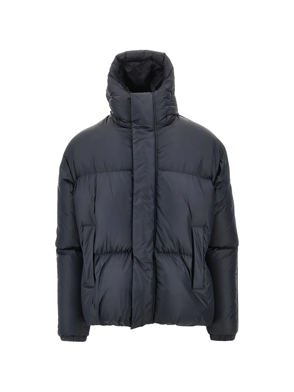 Herno quilted hooded puffer jacket - Schwarz