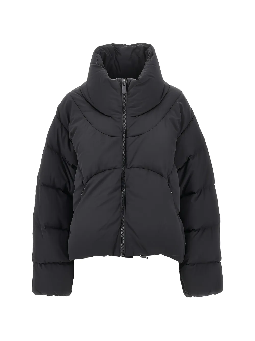 Bacon G Steel Halo Quilted Puffer Jacket In Black