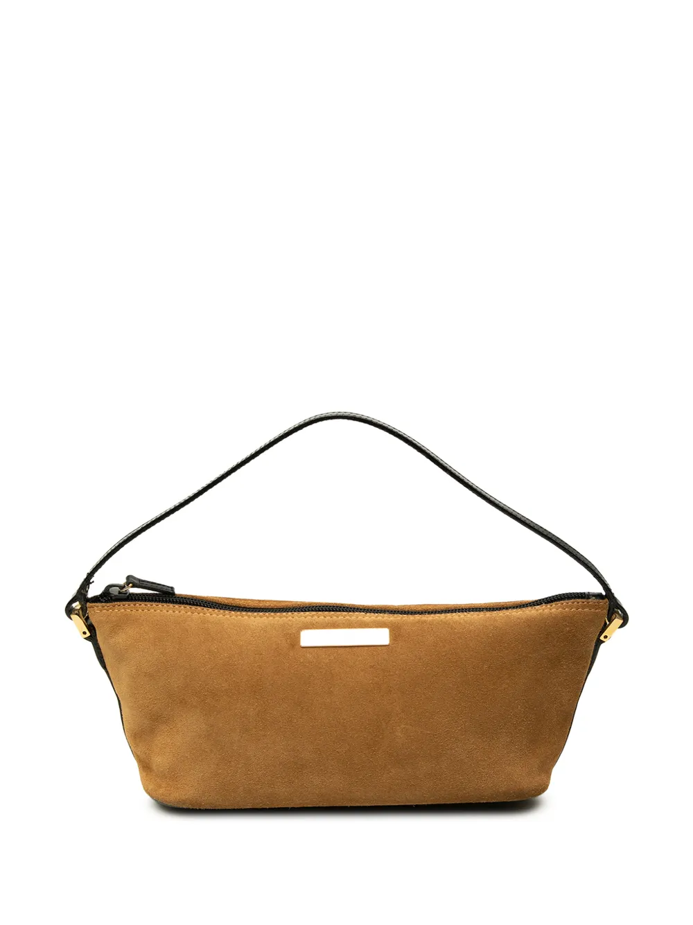Gucci Pre-Owned 2000-2015 Suede Boat shoulder bag - Brown