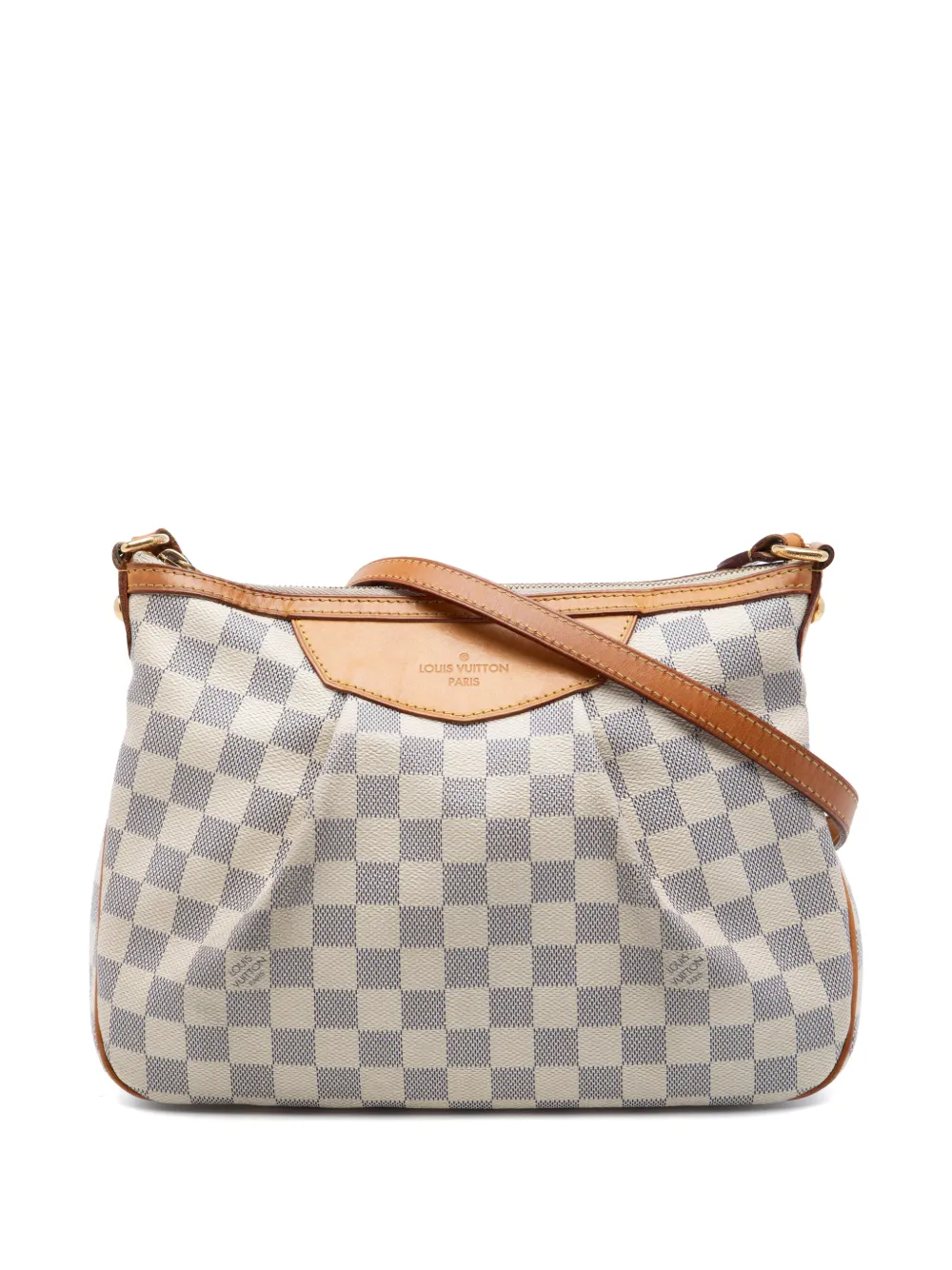 Louis Vuitton Pre-Owned 2011 Damier Azur Siracusa PM crossbody bag - Weiß