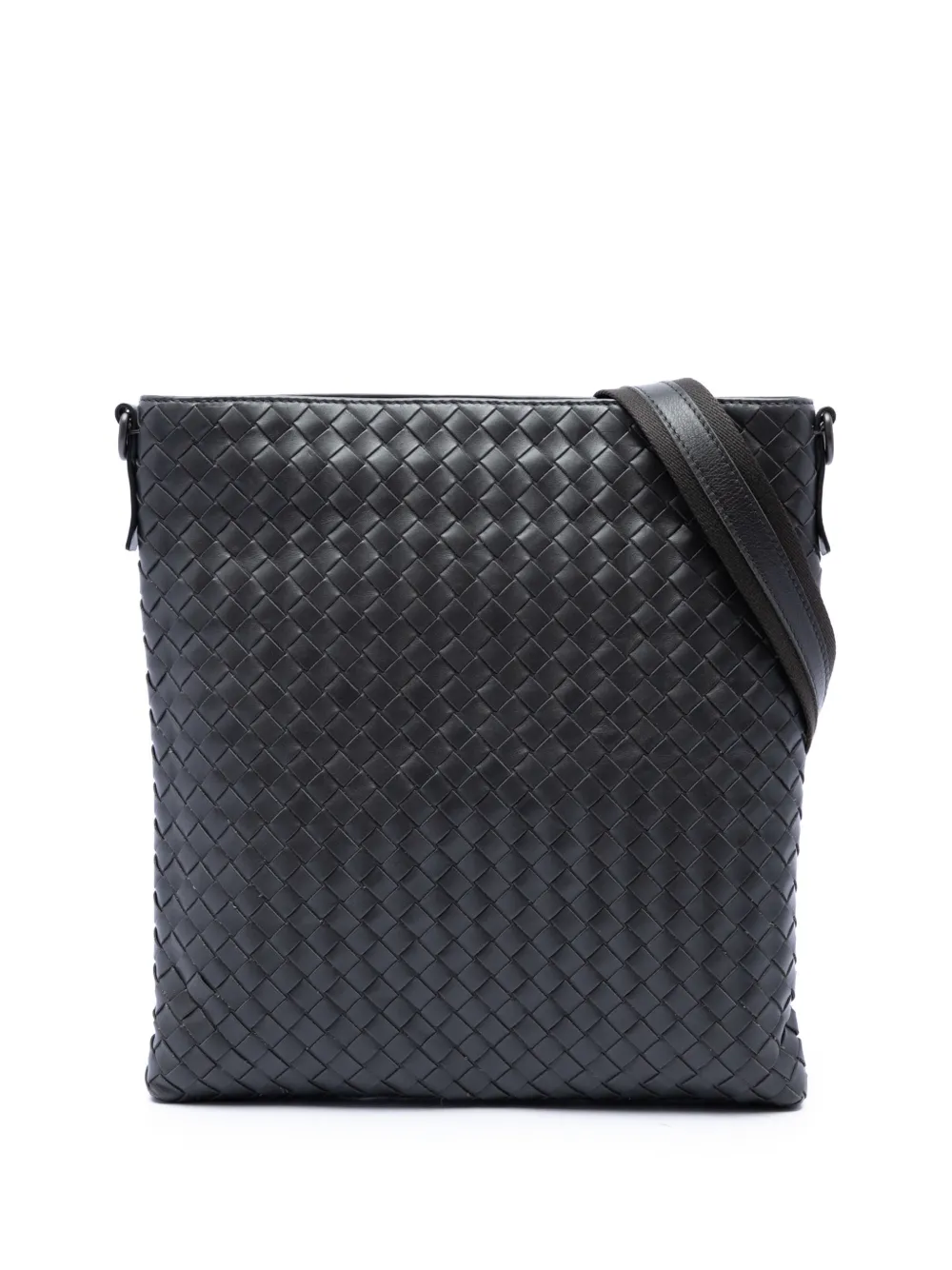 Bottega Veneta Pre-Owned 2012-2026 Nappa Intrecciato VN crossbody bag - Grau
