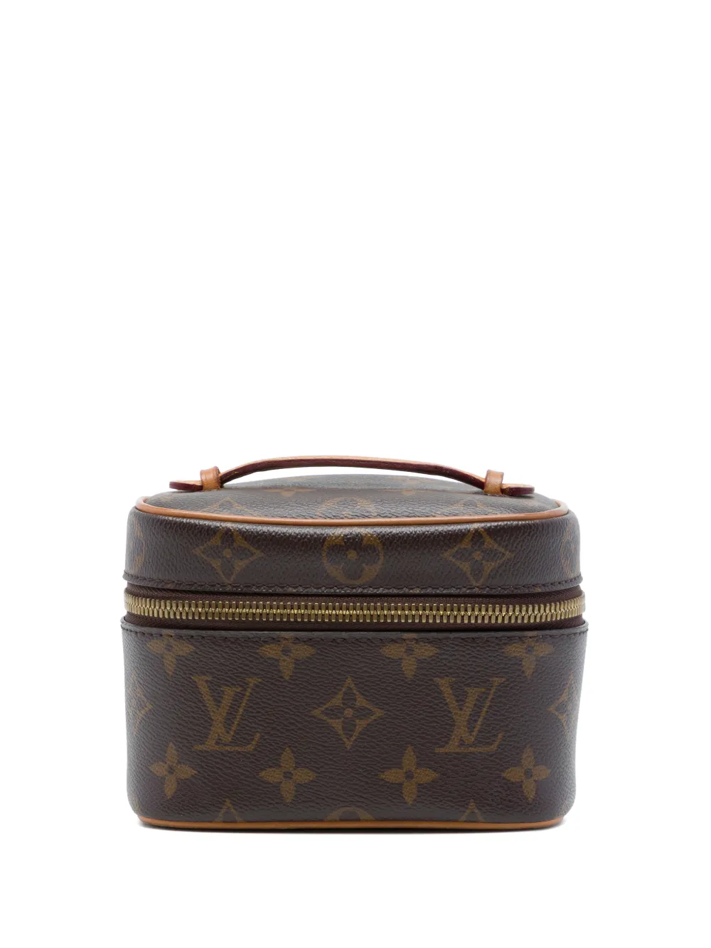 Louis Vuitton Pre-Owned 1990-2010 Monogram Nice Nano Case vanity bag - Marrone