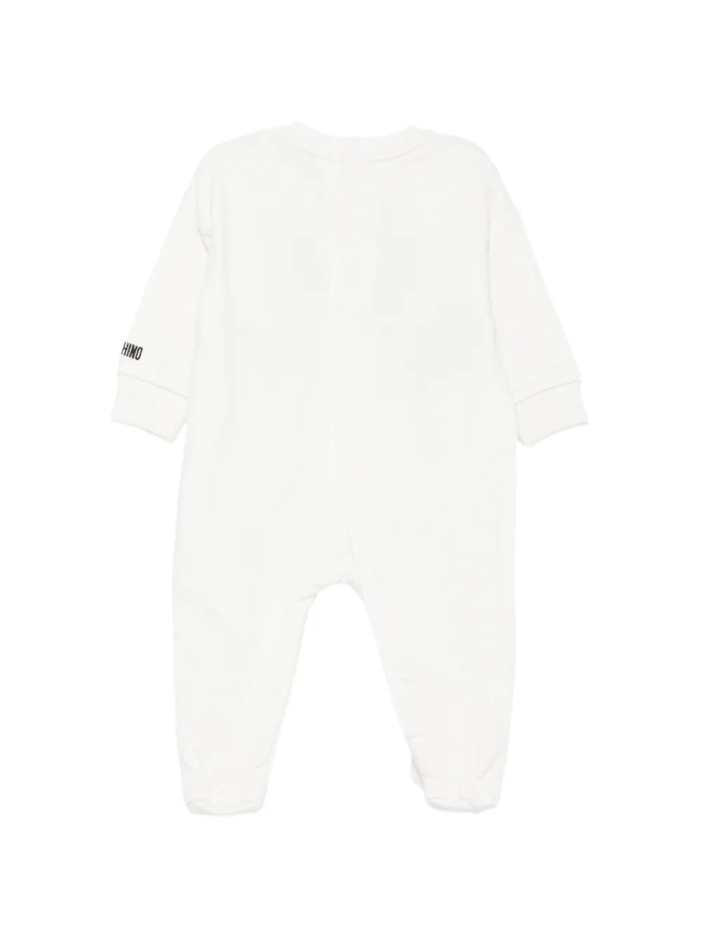 Moschino Kids Teddy Bear onesie met patch Wit
