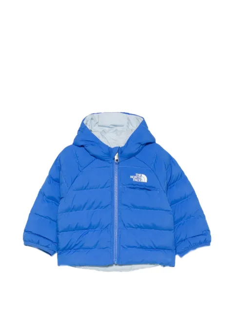 The North Face Kids chamarra capitonada con capucha