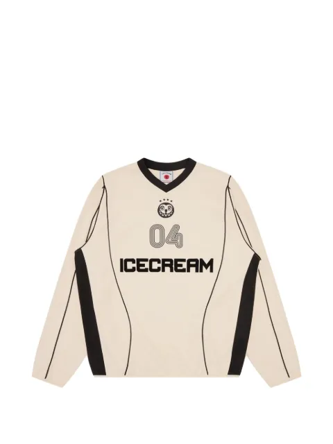 ICECREAM Training logo-print V-neck T-shirt