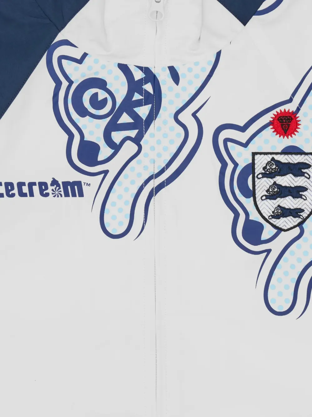 ICECREAM Jack met logoprint Wit