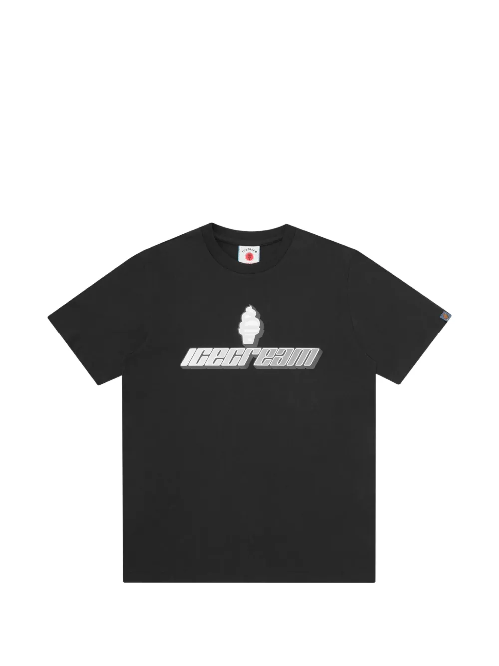 ICECREAM logo-print cotton T-shirt - Noir