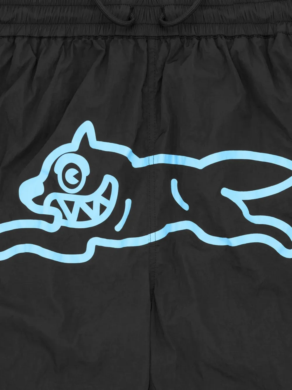 ICECREAM Running Dog shorts met grafische print Zwart