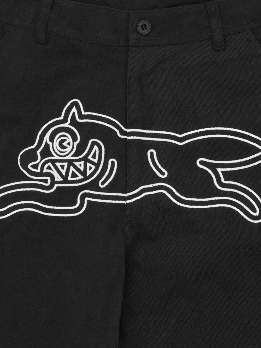 ICECREAM Running Dog cargo broek Zwart