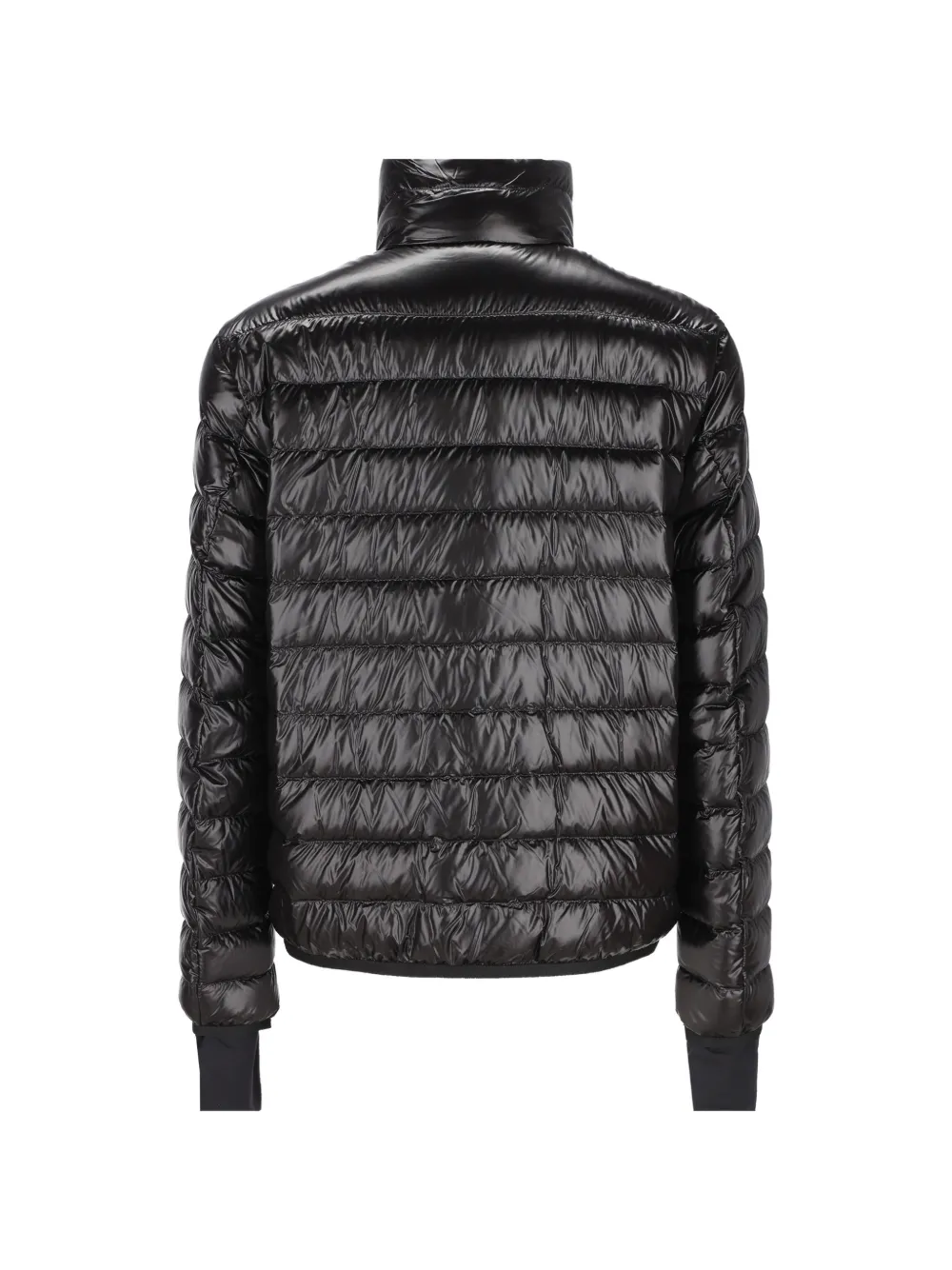 Moncler Grenoble Hers opvouwbaar gewatteerd jack Zwart