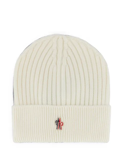 Moncler Grenoble ribbed-knit beanie hat