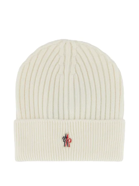 Moncler Grenoble ribbed-knit beanie hat