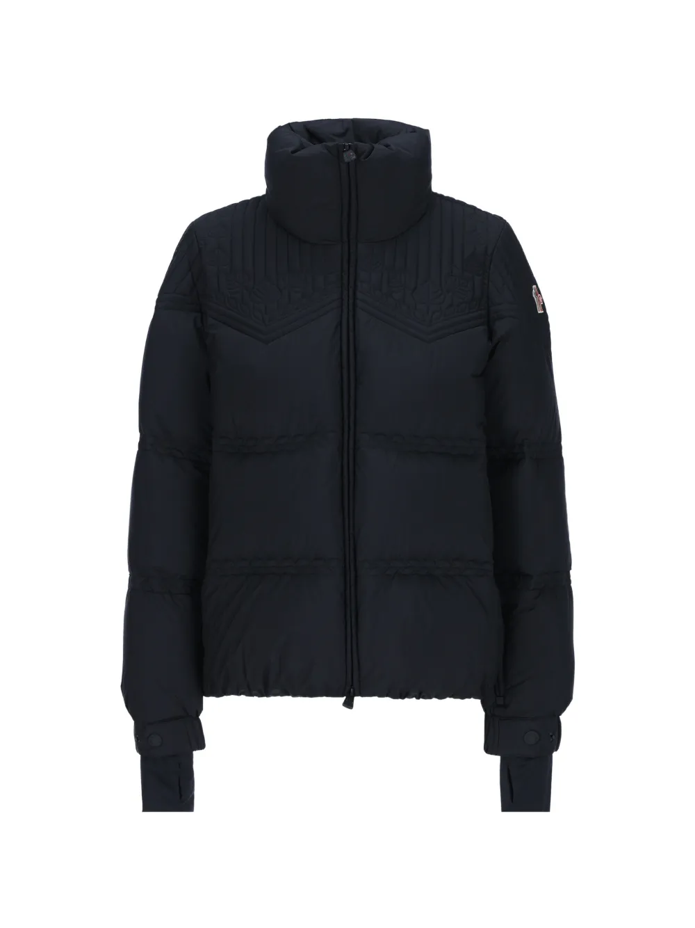 Moncler Grenoble quilted embroidered jacket