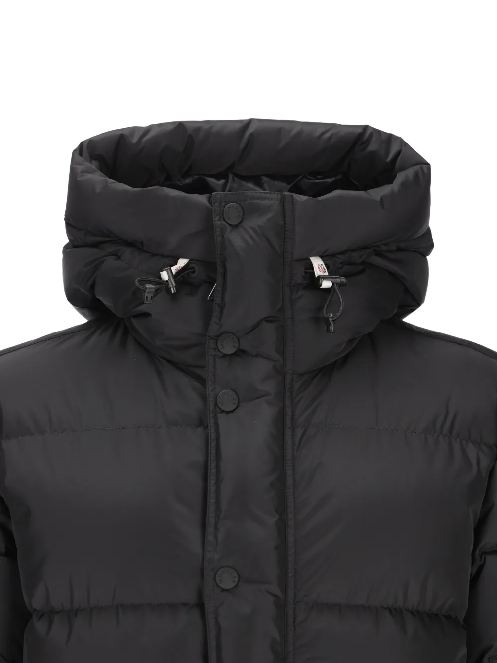 Moncler Grenoble Kasanka gewatteerd skijack Zwart