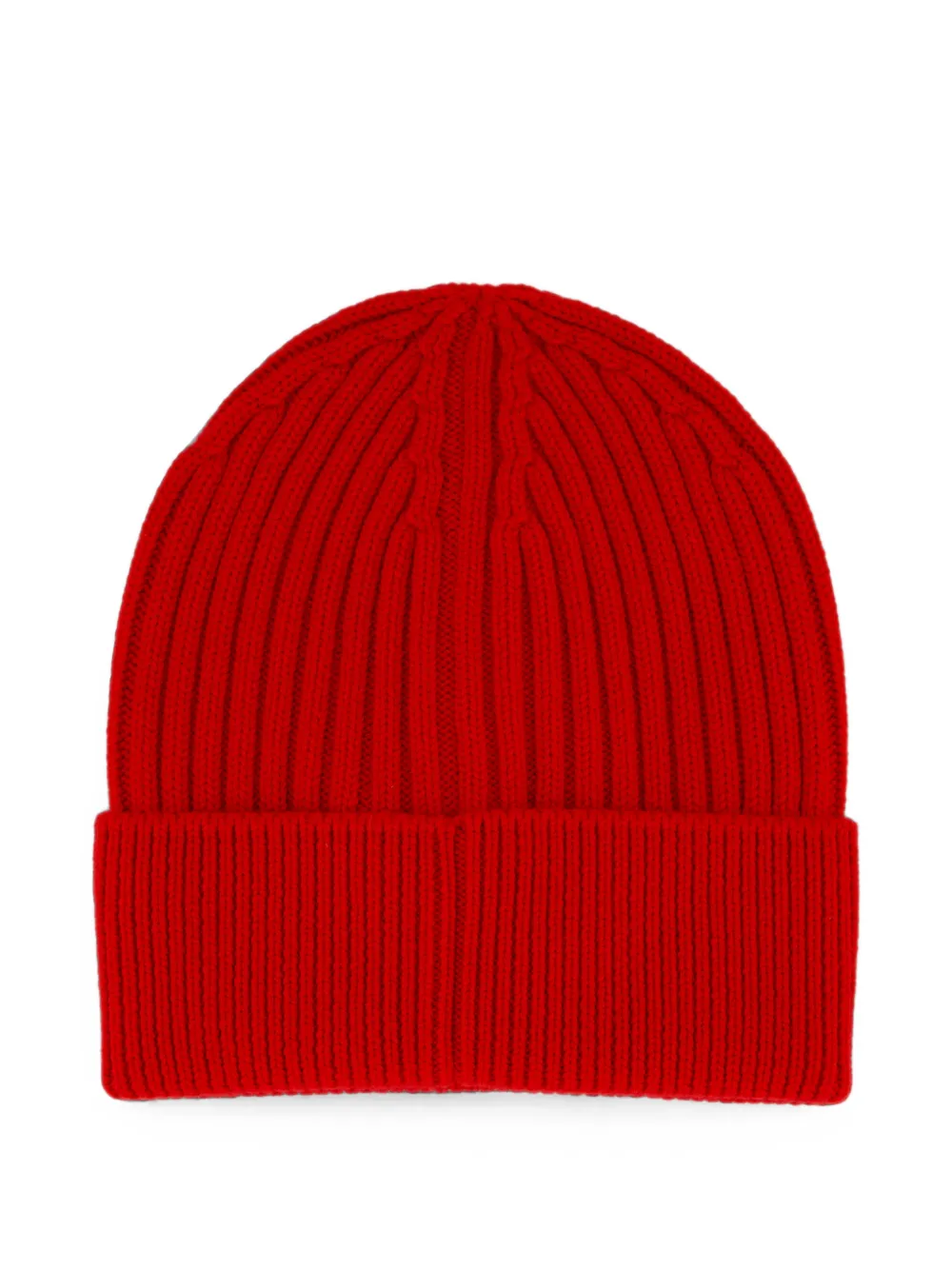 Moncler Grenoble Ribgebreide muts Rood