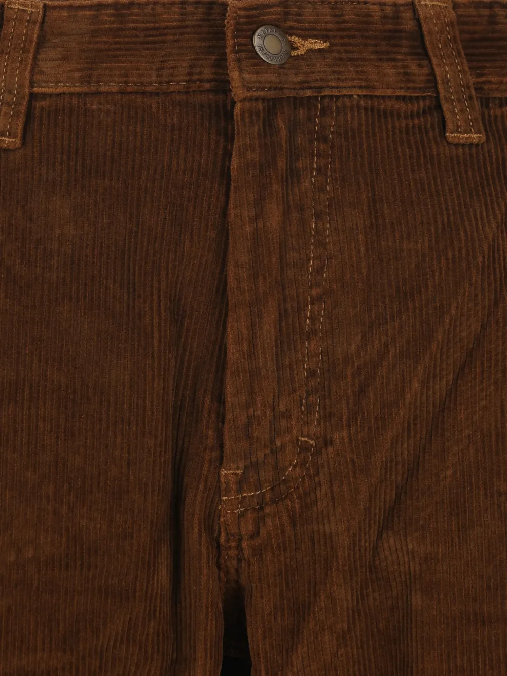 Napapijri Ribfluwelen straight broek Bruin
