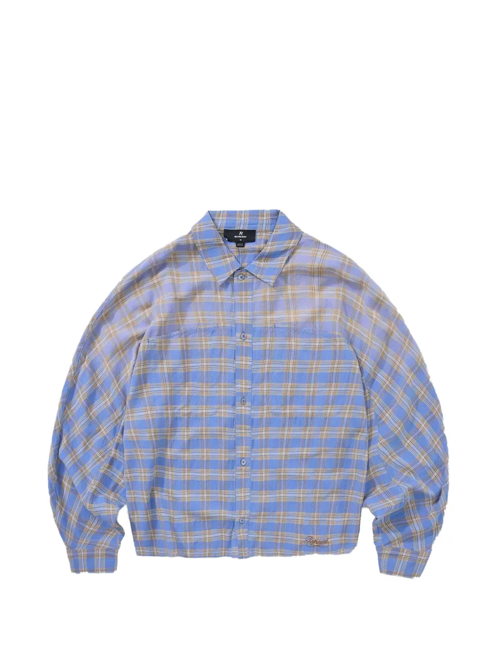 Represent chemise Santa Monica à carreaux - Bleu Represent chemise Santa Monica à carreaux - Bleu
